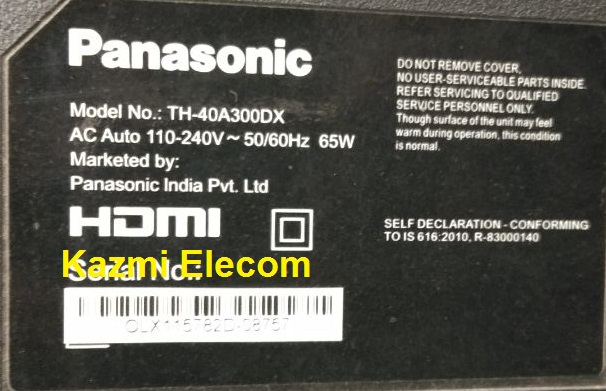 Panasonic Th-40A300Dx