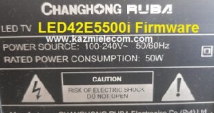 Changhong Ruba Led42E5500I Software