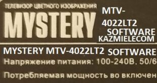 Mystery Mtv 4022Lt2 F