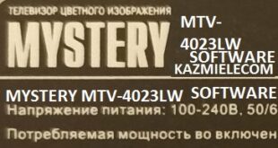 Mystery Mtv 4023Lw F
