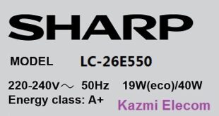 Sharp Lc-26E550