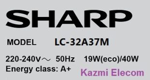 Sharp Lc 32A37M F