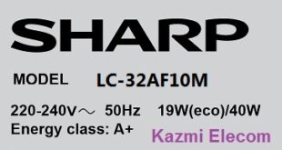 Sharp Lc 32Af10M F